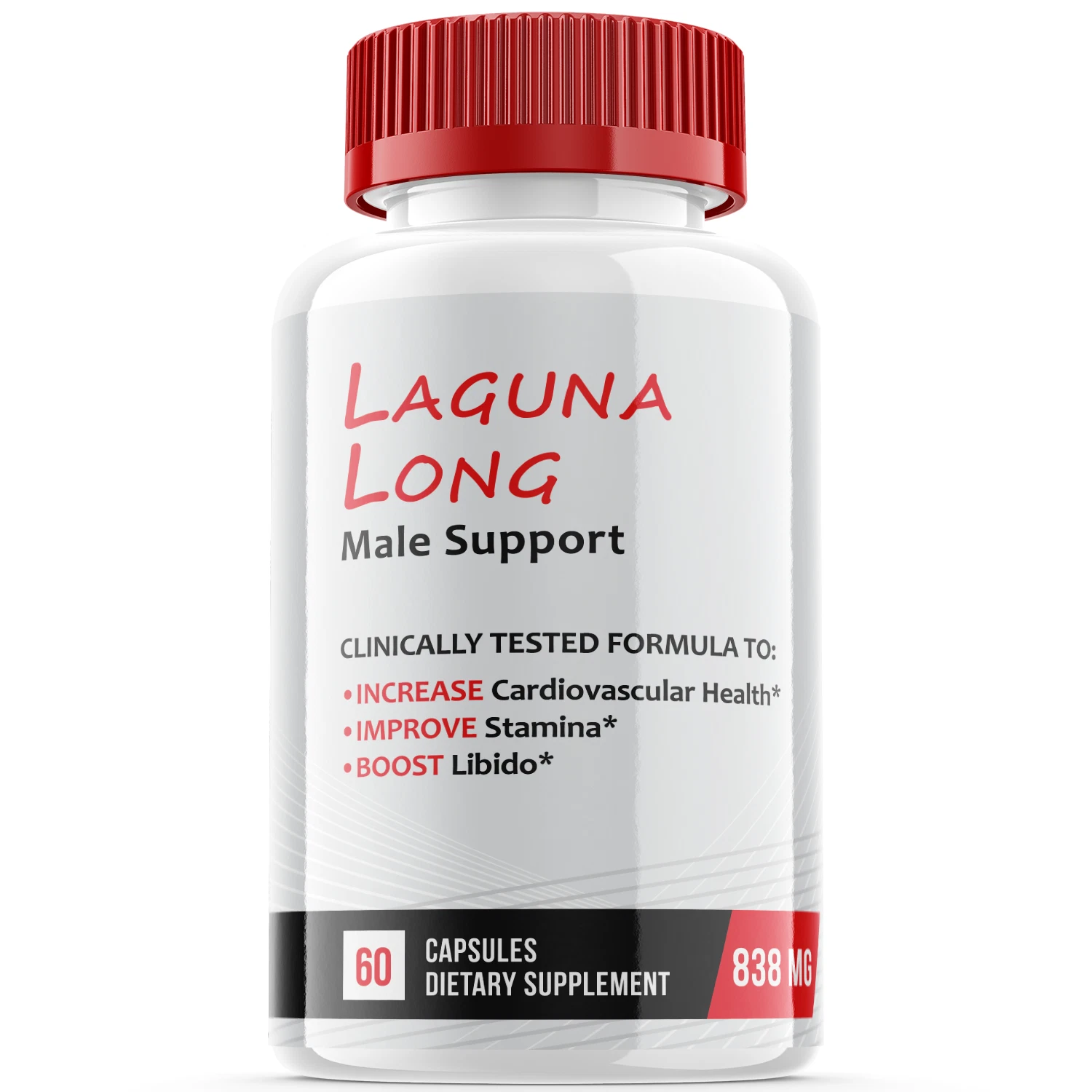 Laguna Long Male Support Capsules, LagunaLong Men Vitality Support (60 Capsules)