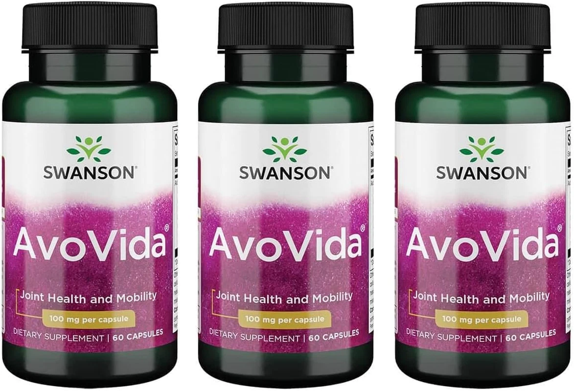 Avovida 100 Milligrams 60 Capsules (3 Pack)