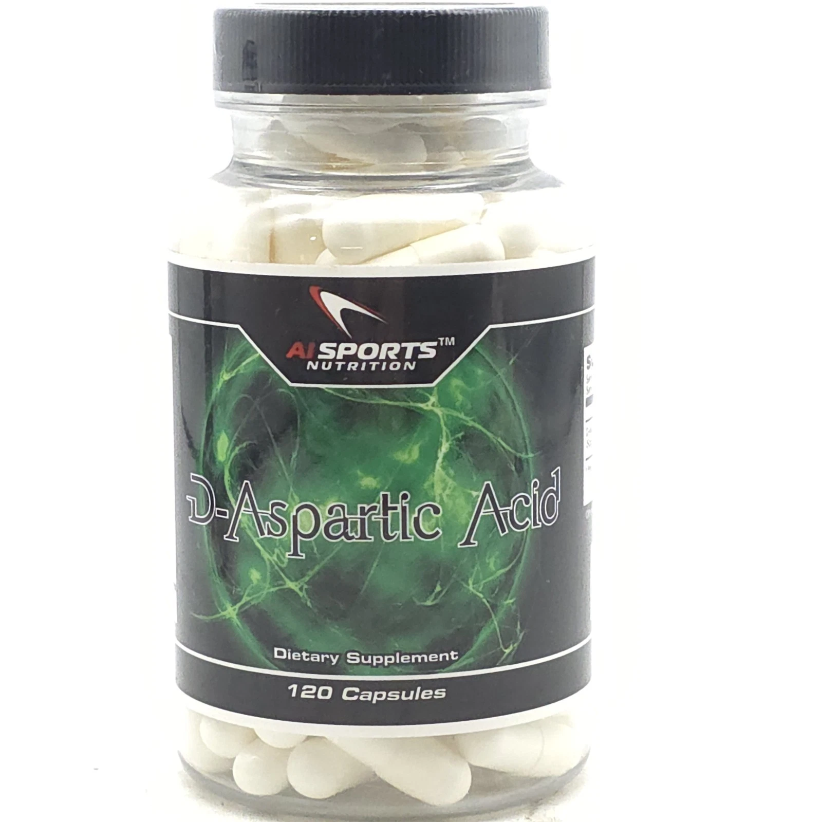 D-Aspartic Acid 120 Capsules by AI Sports Nutrition
