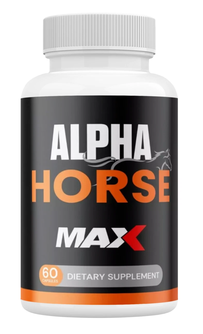 Alpha Horse MAX Pills for ED Men Alpha Horse Male for ed & Vitality (1 Pack)