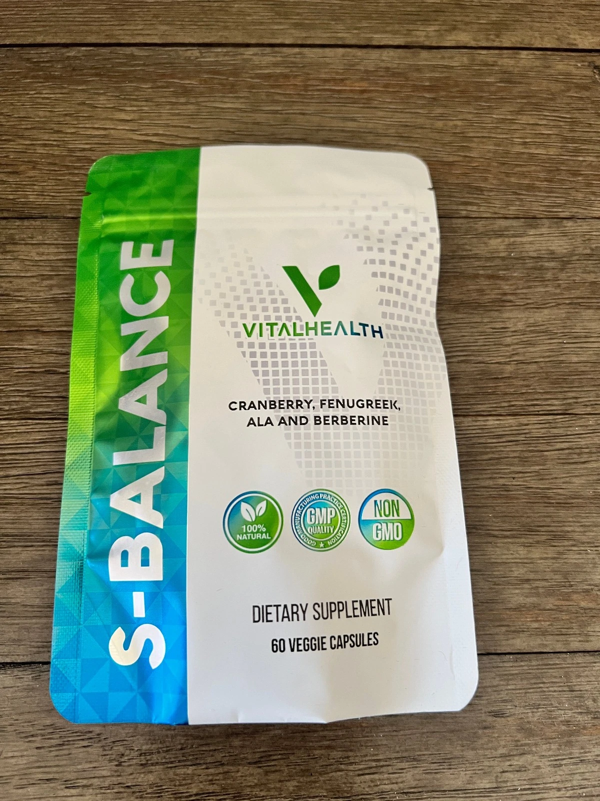 Vital Health Adaptogens S-BALANCE Appetite Cravings Metabolism Sugar Balance