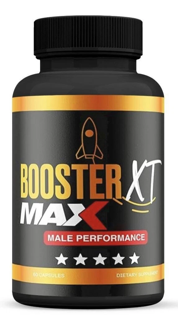 Booster XT Max Male to Boost T-Levels for Enhanced Intimate Drive (1 Pack)