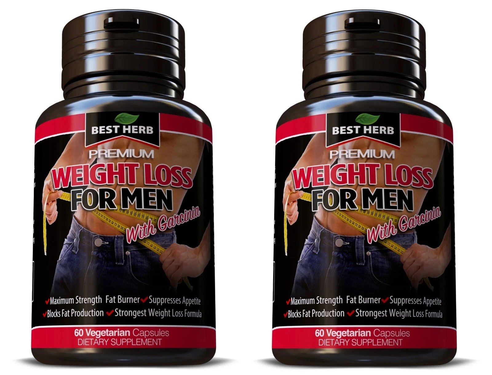 2x Best Herb Male Diet Pills That Work Fast NATURAL WEIGHT LOSS Belly Fat Burner