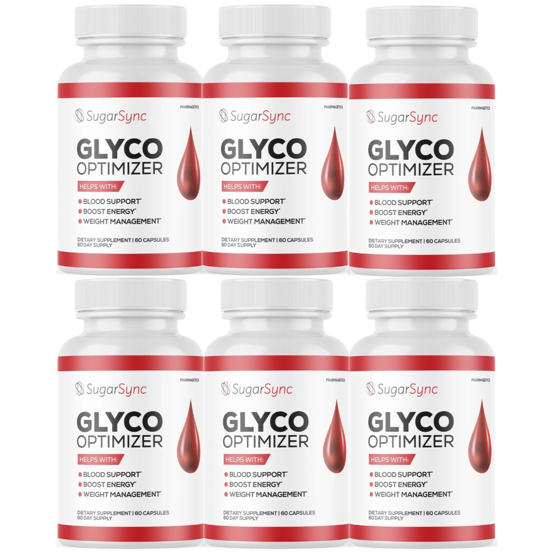 Sugar Sync Glyco Optimizer Maximum Strength Glycogen Supplement - 6 Bottles