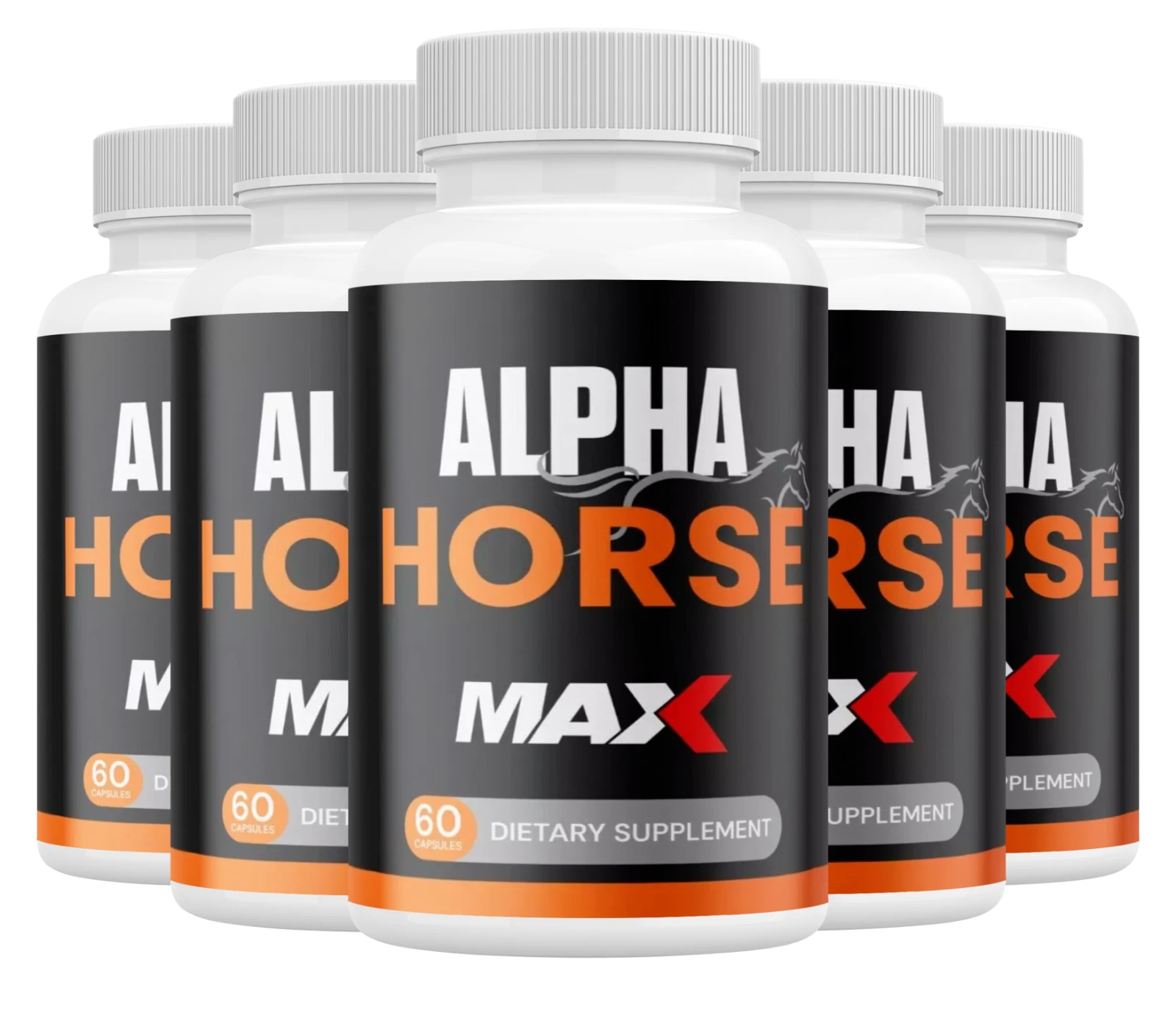Alpha Horse MAX Pills for ED Men Alpha Horse Male for ed & Vitality (5 Pack)
