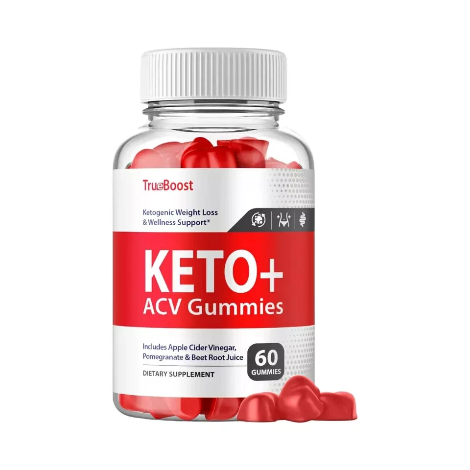 True Boost Keto ACV Gummies Weight Loss Support Dietary Supplement (60 Gummies)