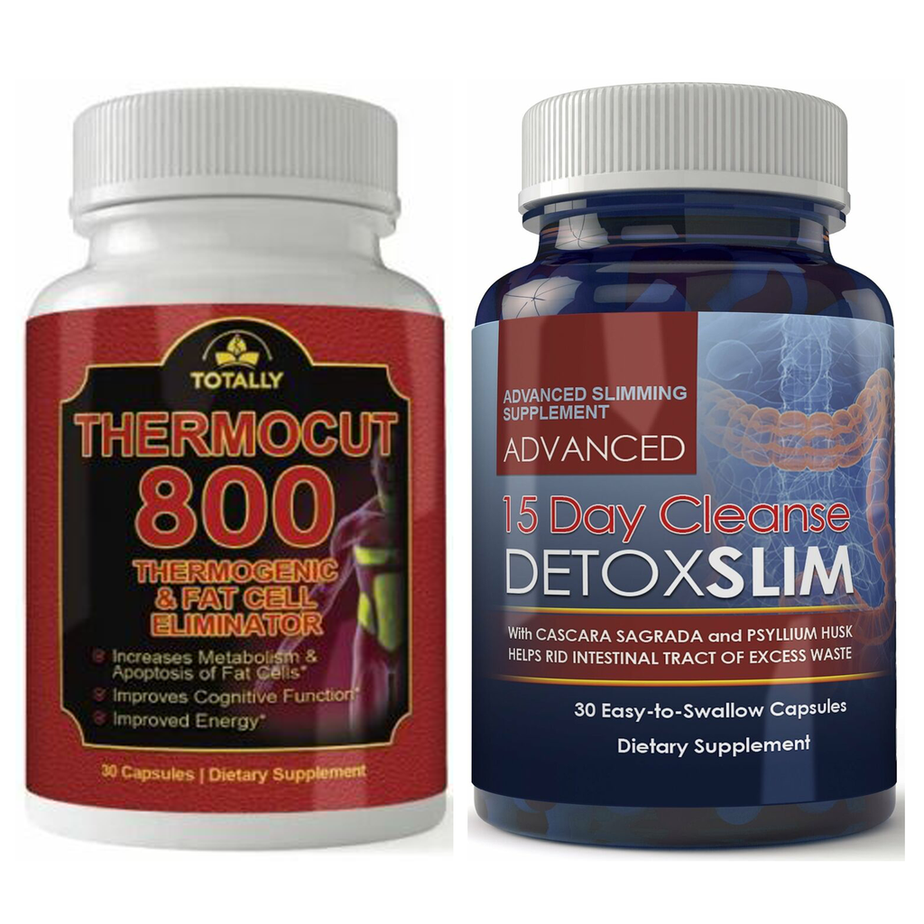 Thermocut Fat Burner Weight Loss 15 Day Intestinal Colon Detox Slim Supplements