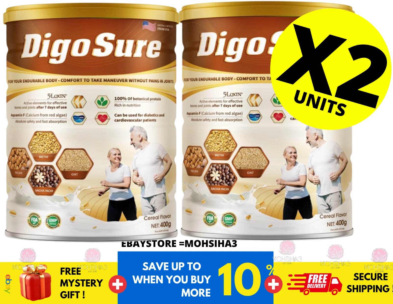 Digosure nut milk for bones and Joints (100% Authentic) X 2