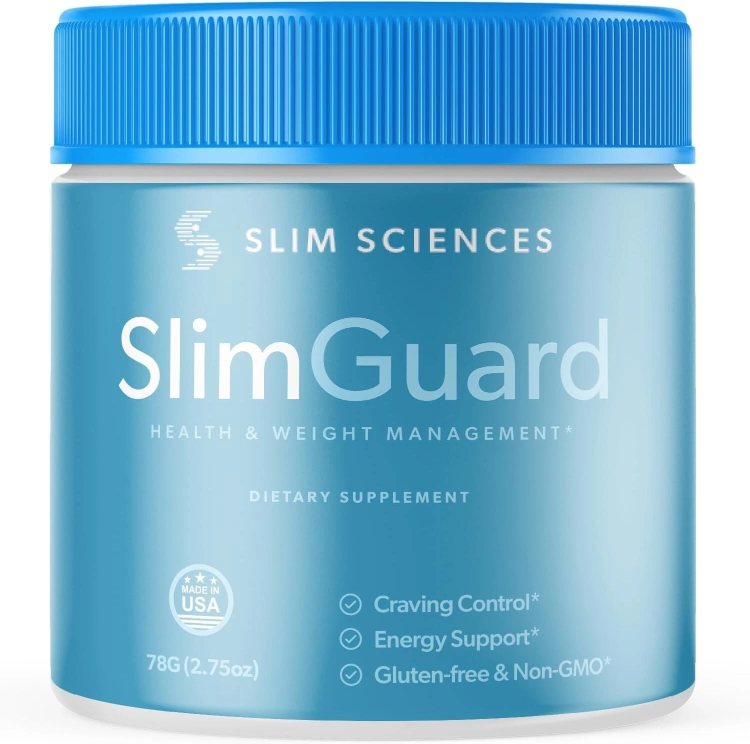 1 Pack - Slim Guard Supplement Powder - Weight Loss Support Formula Shake 2.75oz