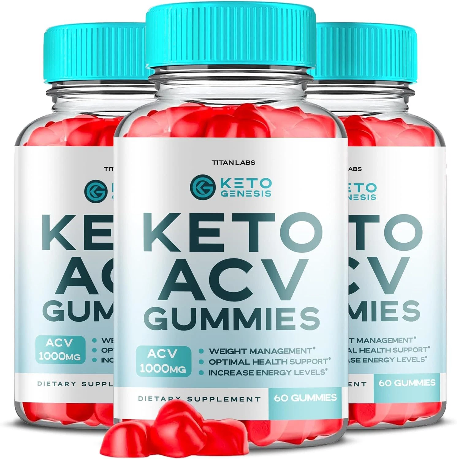 Keto Genesis Gummies - Keto Genesis ACV Gummys For Weight Loss OFFICIAL - 3 Pack