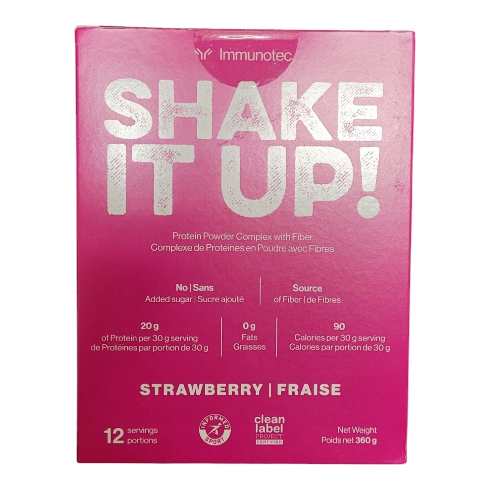 Immunotec SHAKE IT UP Strawberry - New