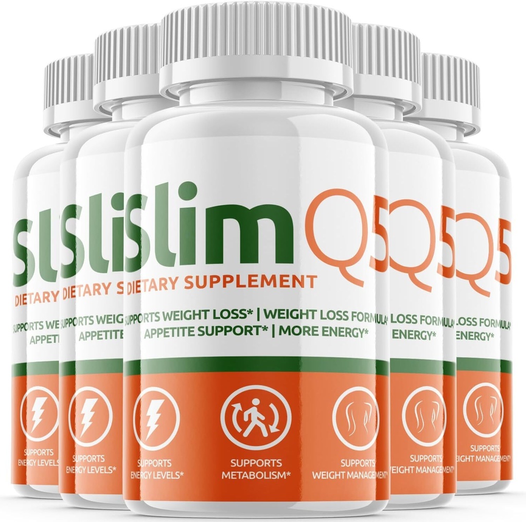 SlimQ5 Keto Capsules - SlimQ5 Supplement For Weight Loss ORIGINAL - 5 Pack