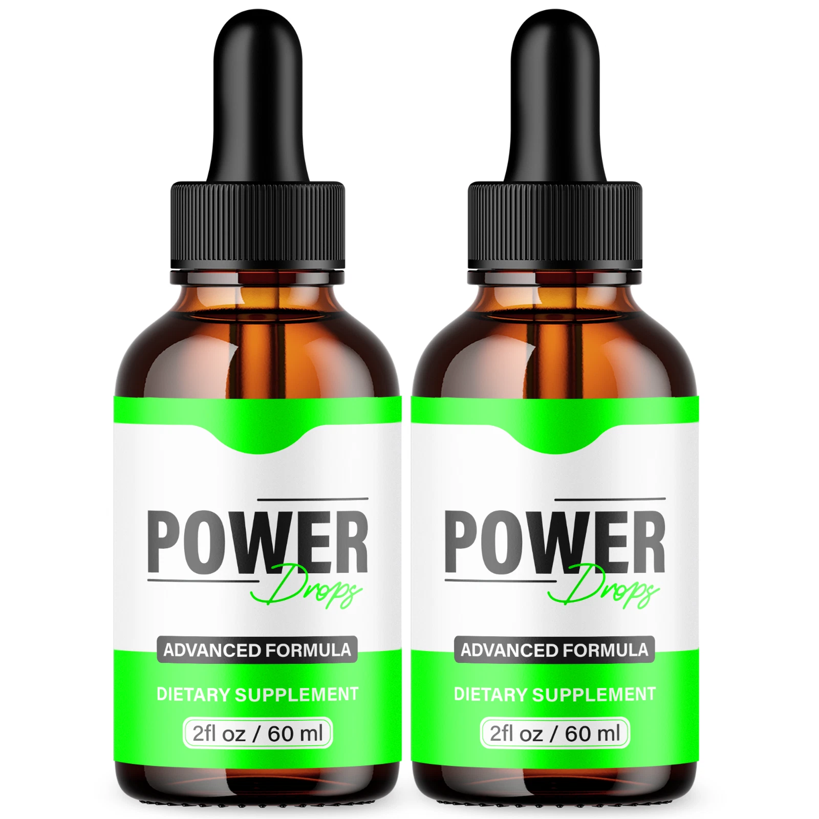 Power Drops Advanced Formula Workout Support Power Supplement Max Strength 60ML