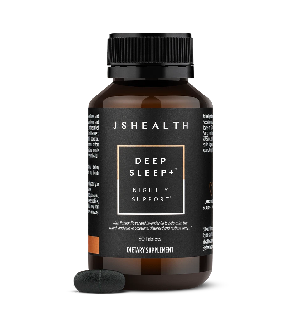 JSHealth Deep Sleep+ Formula-60 tablets-NEW & SEALED!!! EXP 10/2025