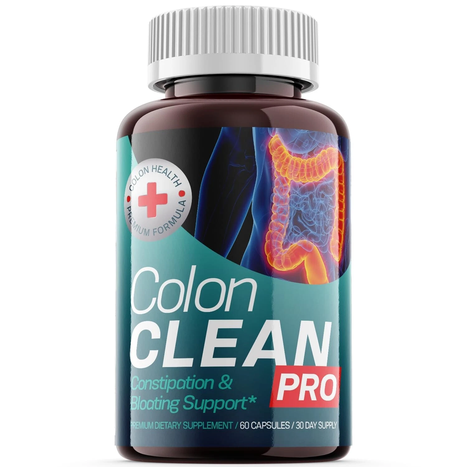 Colon Clean Pro Pills - Colon Clean Pro Support Constipation & Bloating - 1 Pack