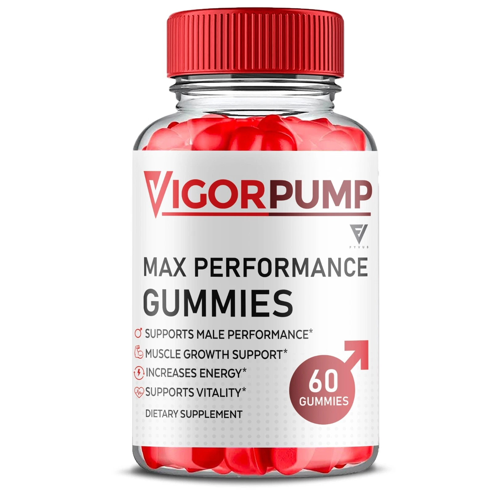Vigor Pump Gummies VigorPump Performance Supplement (60 Gummies)