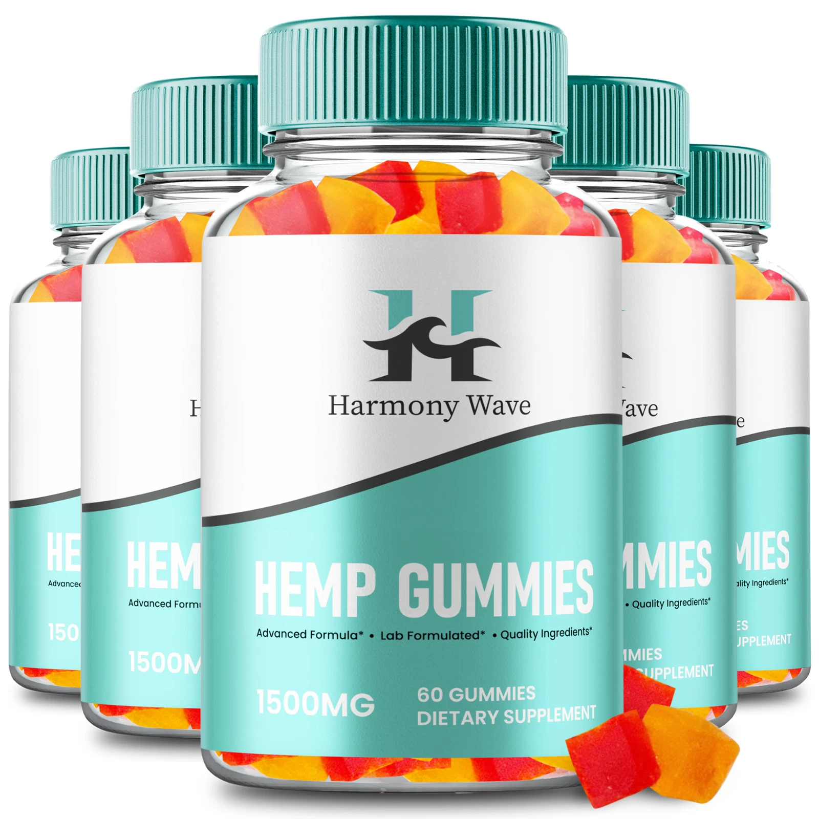(5 Pack) Harmony Wave Gummies, Overall Health and Wellness Support Gummy