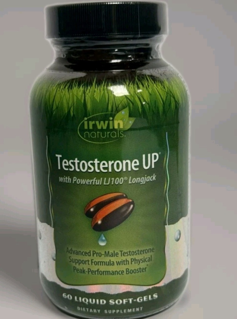 Irwin Naturals Testosterone up Softgels 60 Ct 710363581046yn