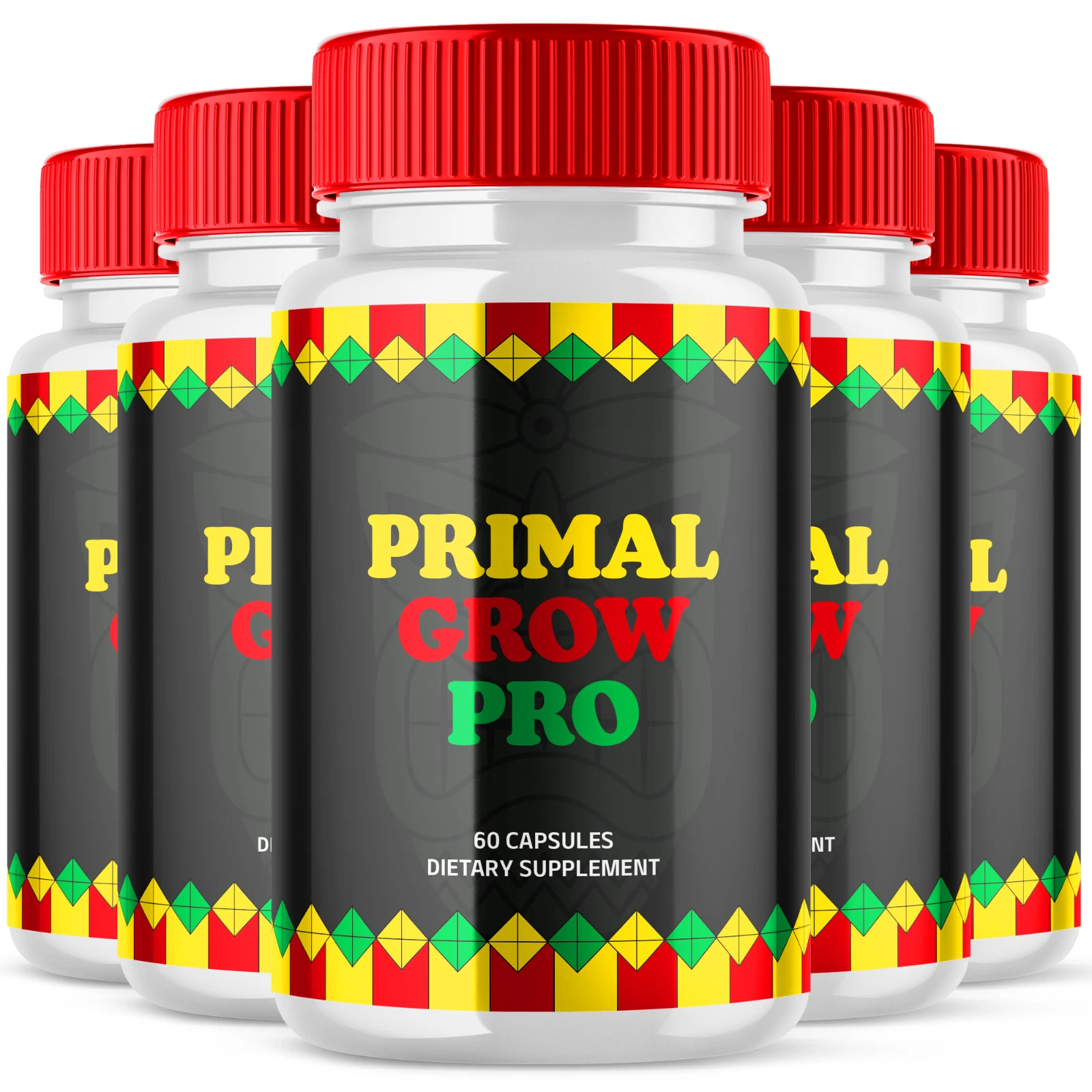 Primal Grow Pro Advanced Formula Natural Energy & Fitness Support 300 Capsules