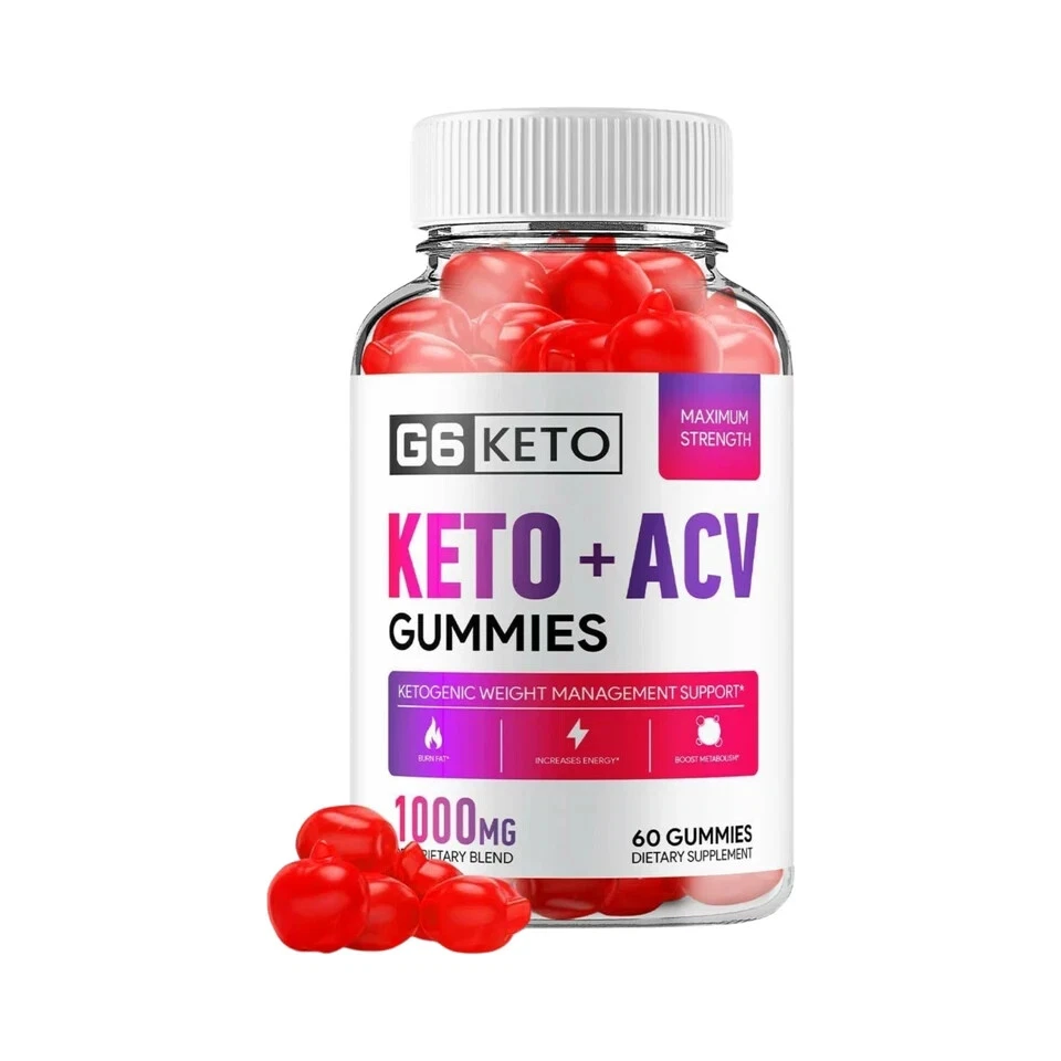 G6 Keto Gummies - G6 Keto ACV Gummies - 60 Gummies