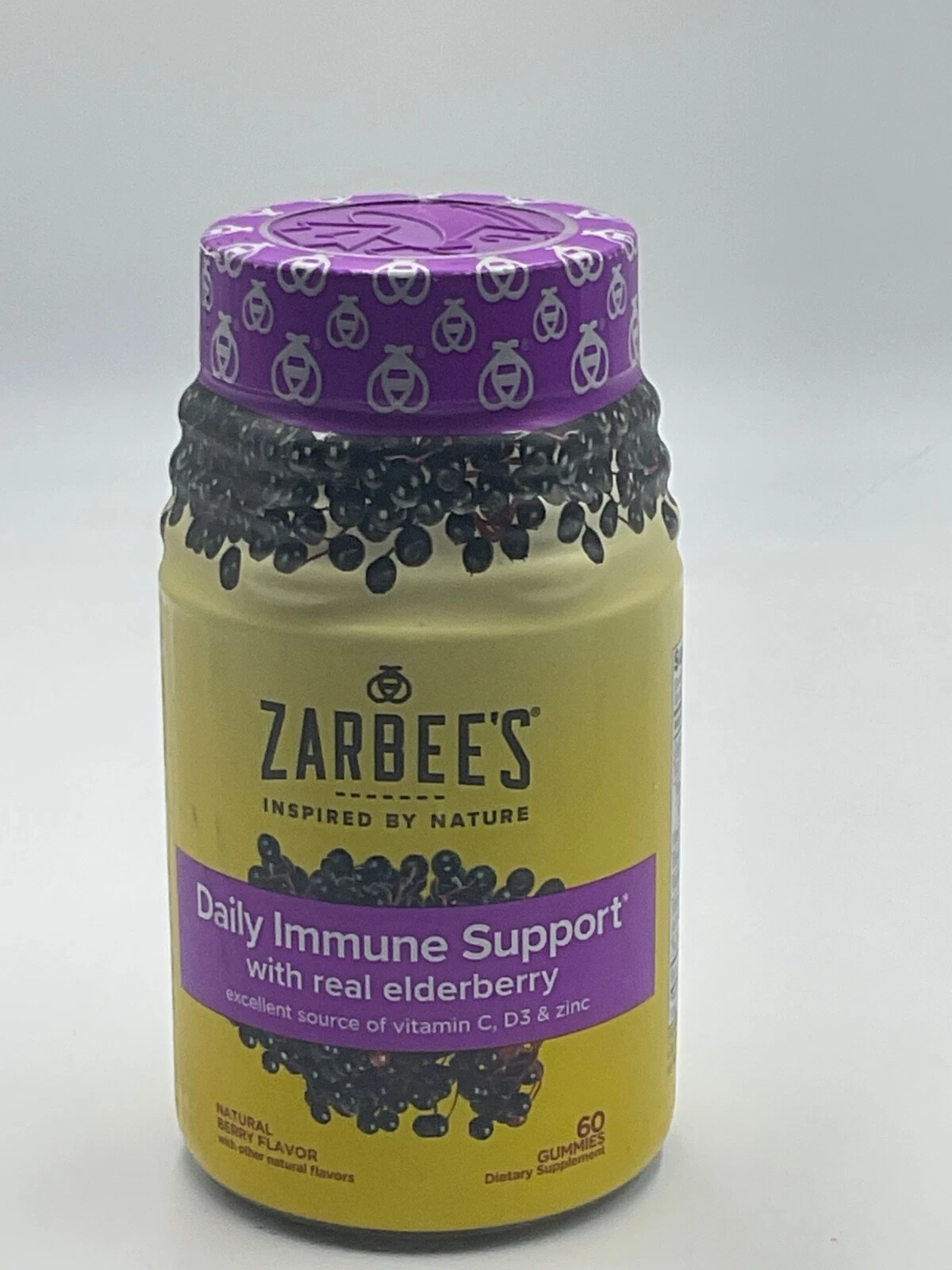 Elderberry 60 Gummies Daily Immune Support Exp 11/2025