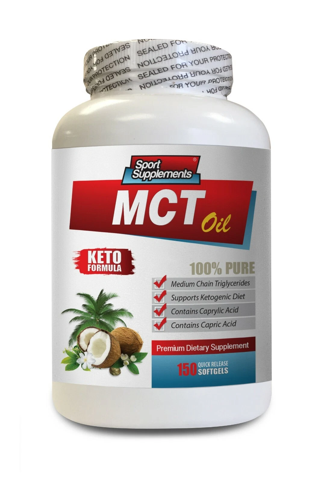 weight loss pills - MCT OIL KETO FORMULA - mct oil powder 1B