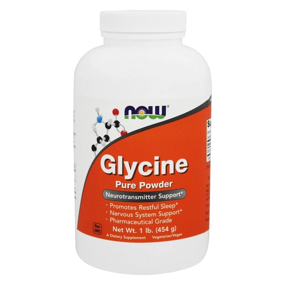 NOW Foods Glycine Powder, 1 Pound
