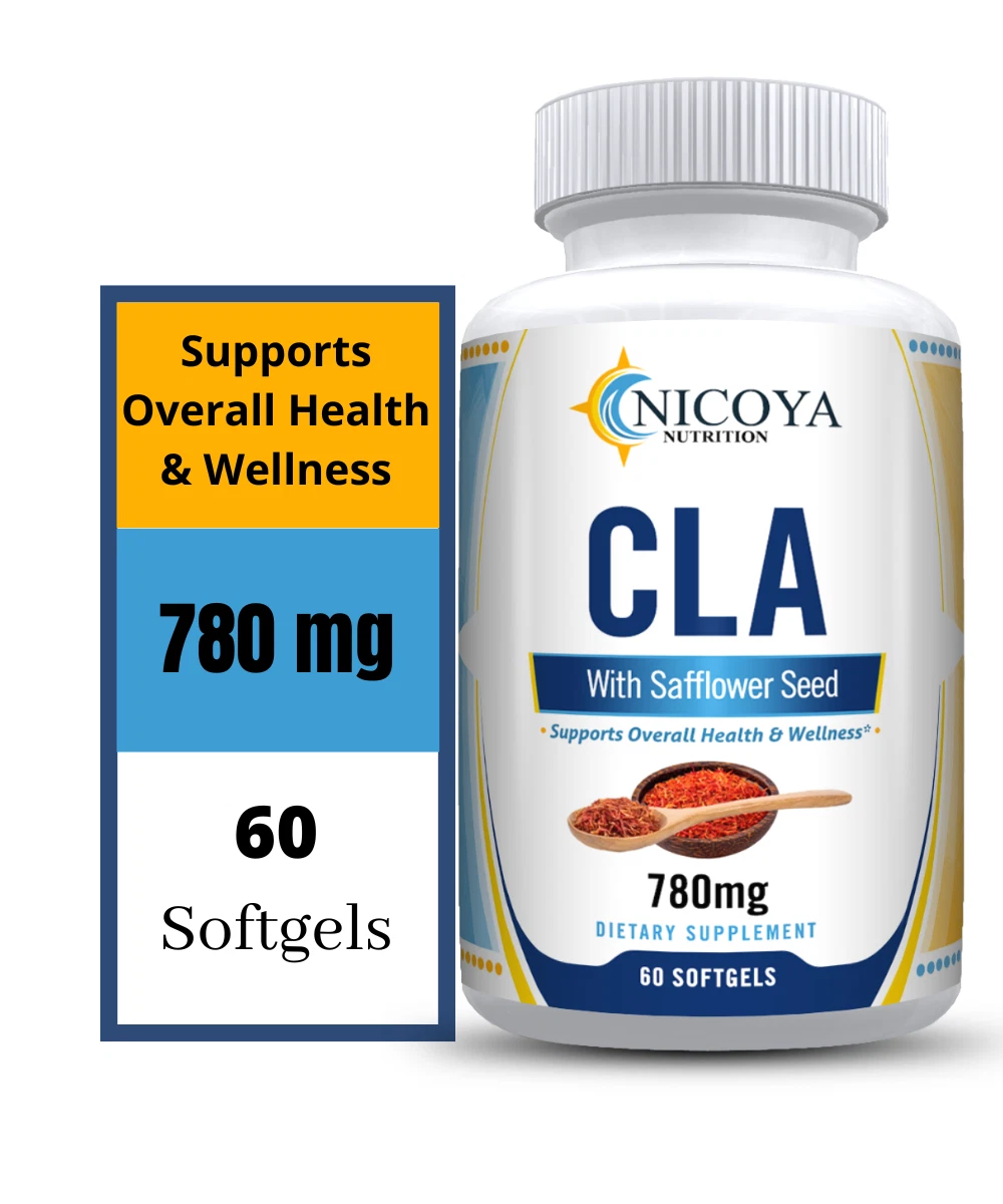 CLA 780MG | Stim-Free Weight Loss & Lean Muscle Mass -Conjugated Linoleic Acid