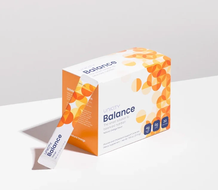 Unicity Balance Orange Box of 30 Sachets - Exp 02/2027