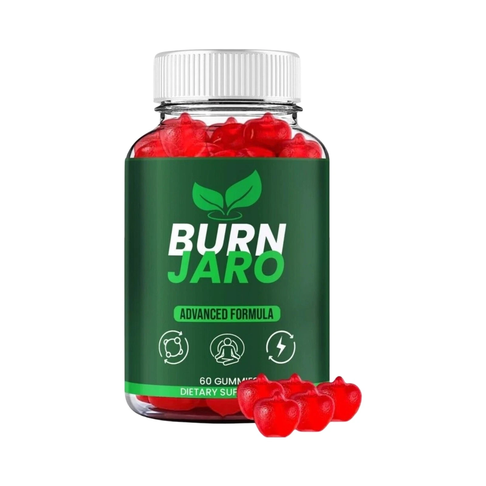 Burn Jaro Keto Gummies - BurnJaro ACV Weight Loss Gummies - 60 Gummies
