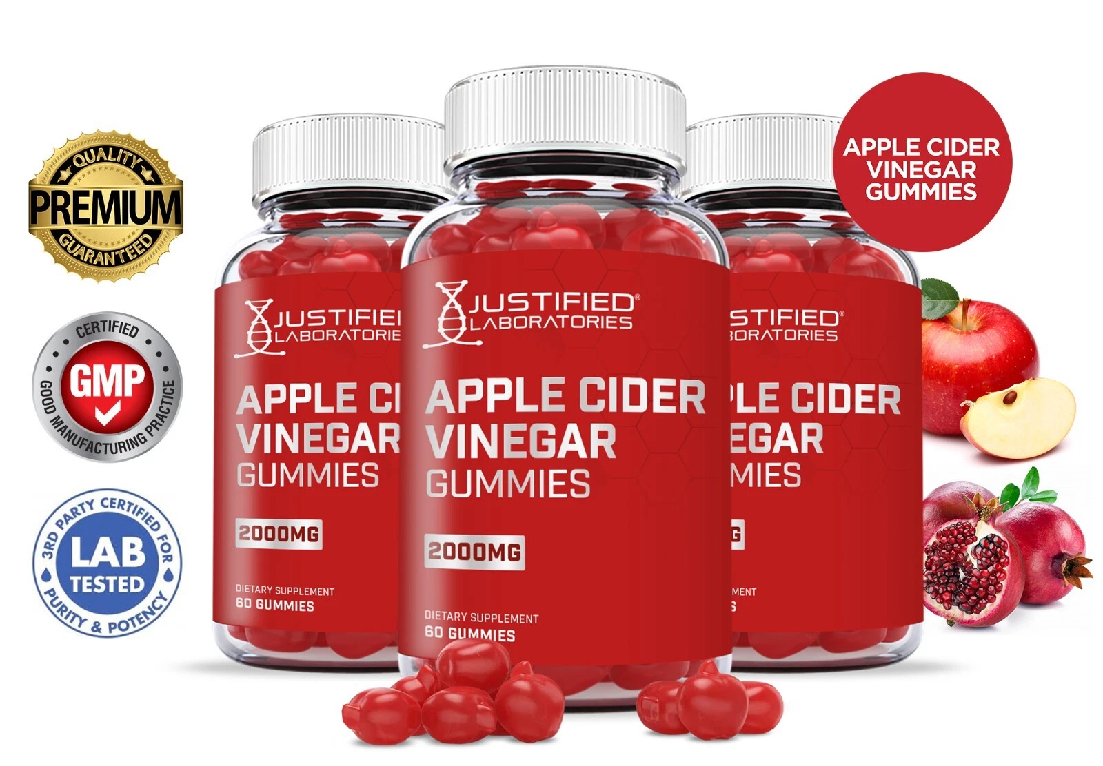 ACV Gummies Keto Extreme 2000MG Apple Cider Vinegar 180 Gummys