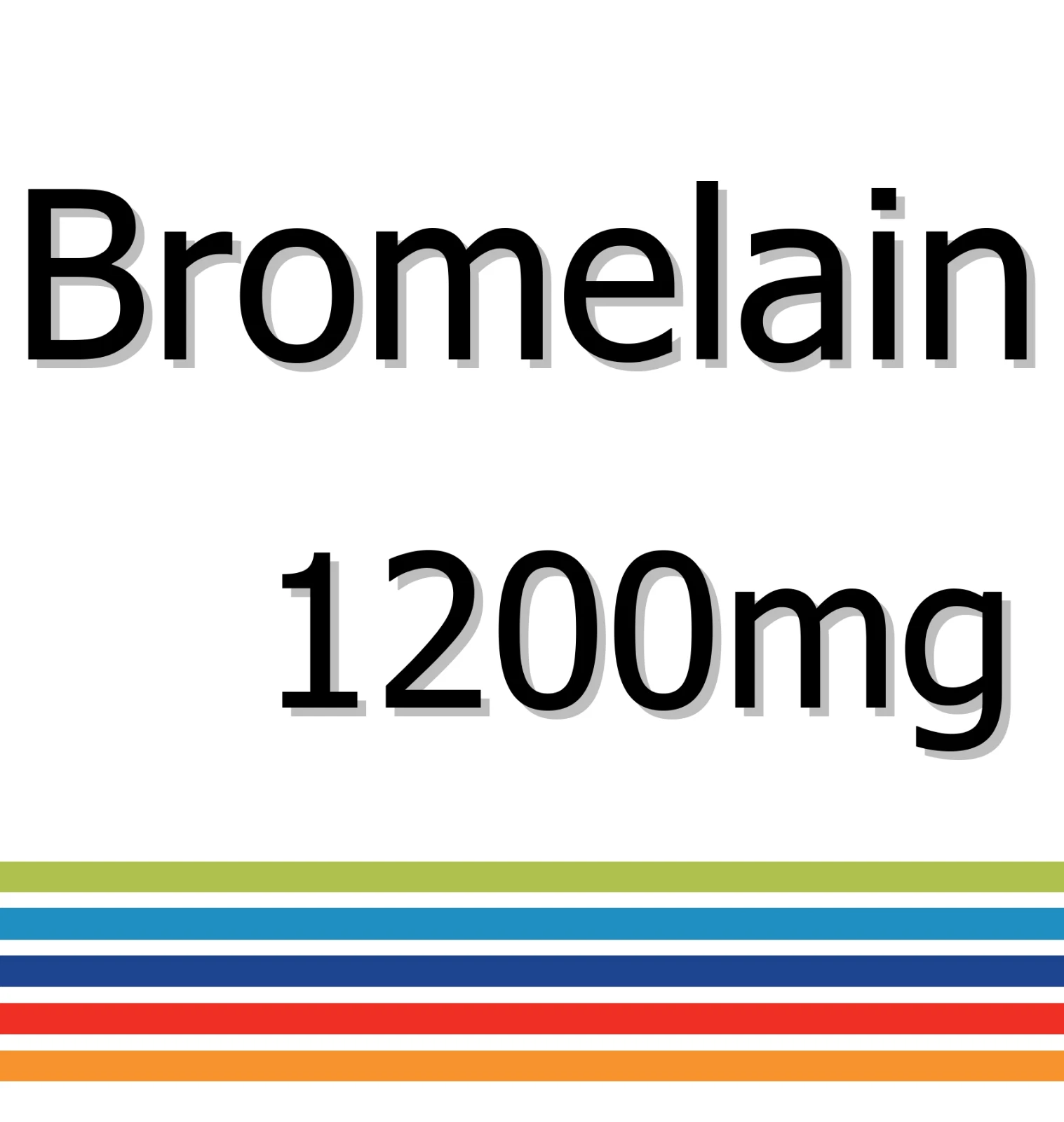 Bromelain 1200mg x 60 Tablets - Immune System Boost
