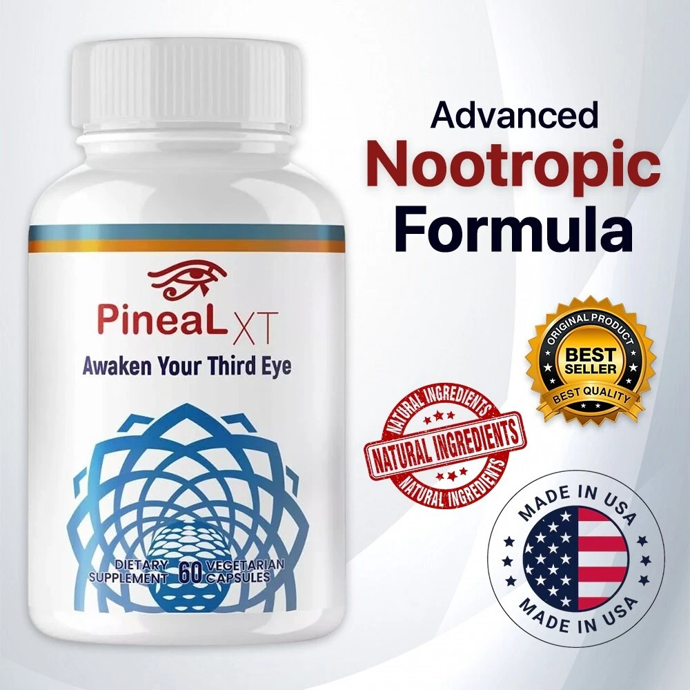 Pineal XT Nootropic Pills- Pineal XT Brain Productivity Support Supplement-1Pack