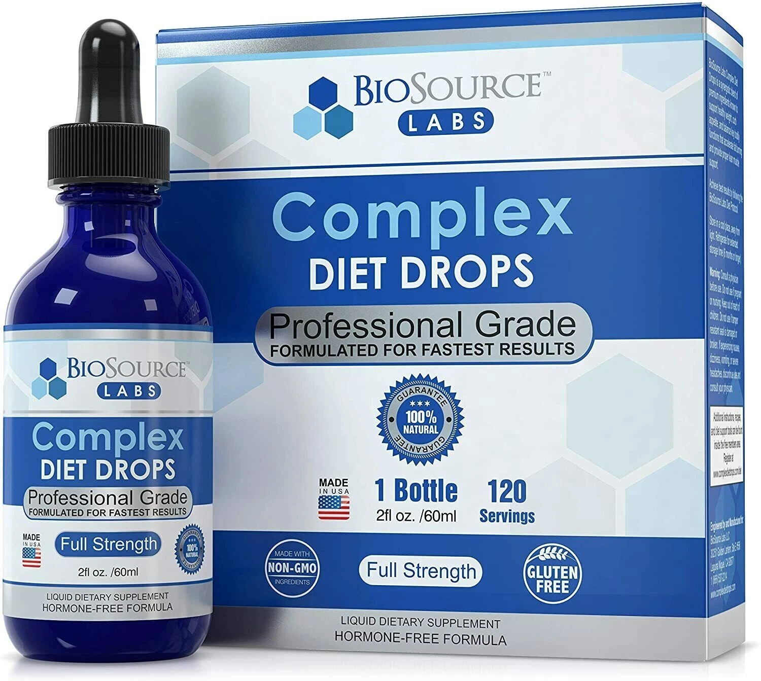 Biosource Labs Complex Diet Drops Fat Burning Formula for Rapid Weight Loss| 2