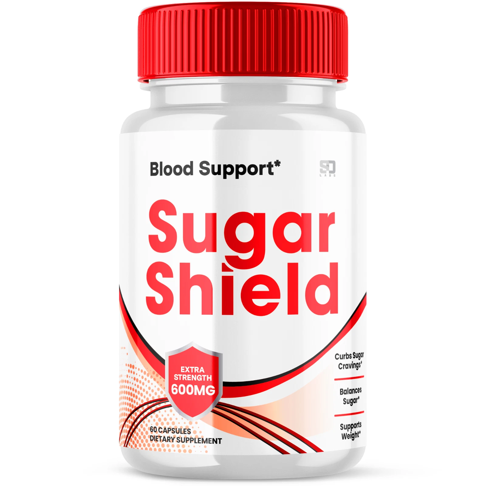 Sugar Shield Blood Support Capsules, Sugar Shield Blood Flow Pills (60 Capsules)