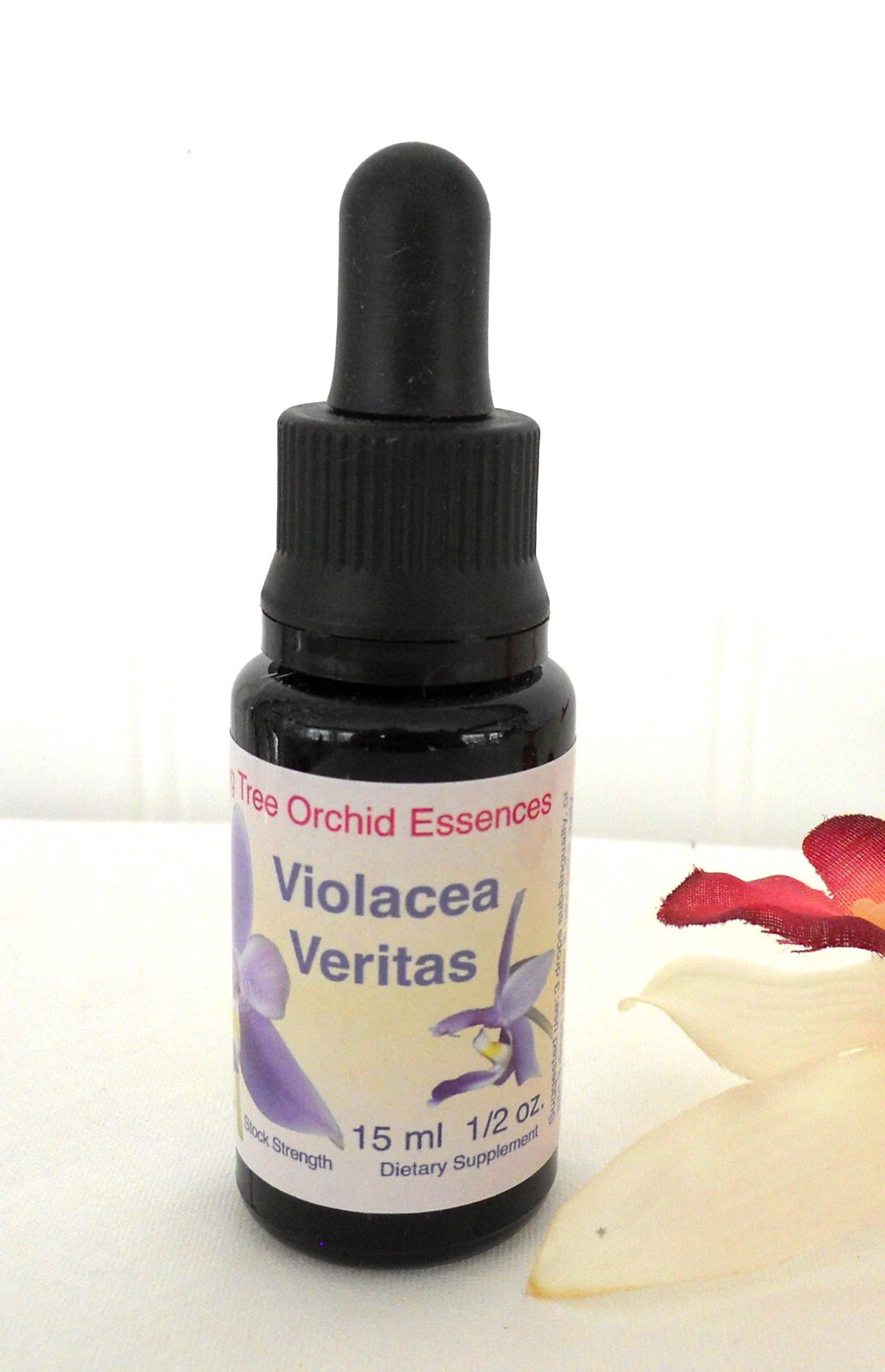 Living Tree Orchid Essences VIOLACEA VERITAS 15 ml 1/2 oz