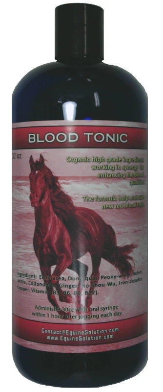 Blood Tonic - Improve Blood Chemistry (32oz Oral Liquid for Horses)
