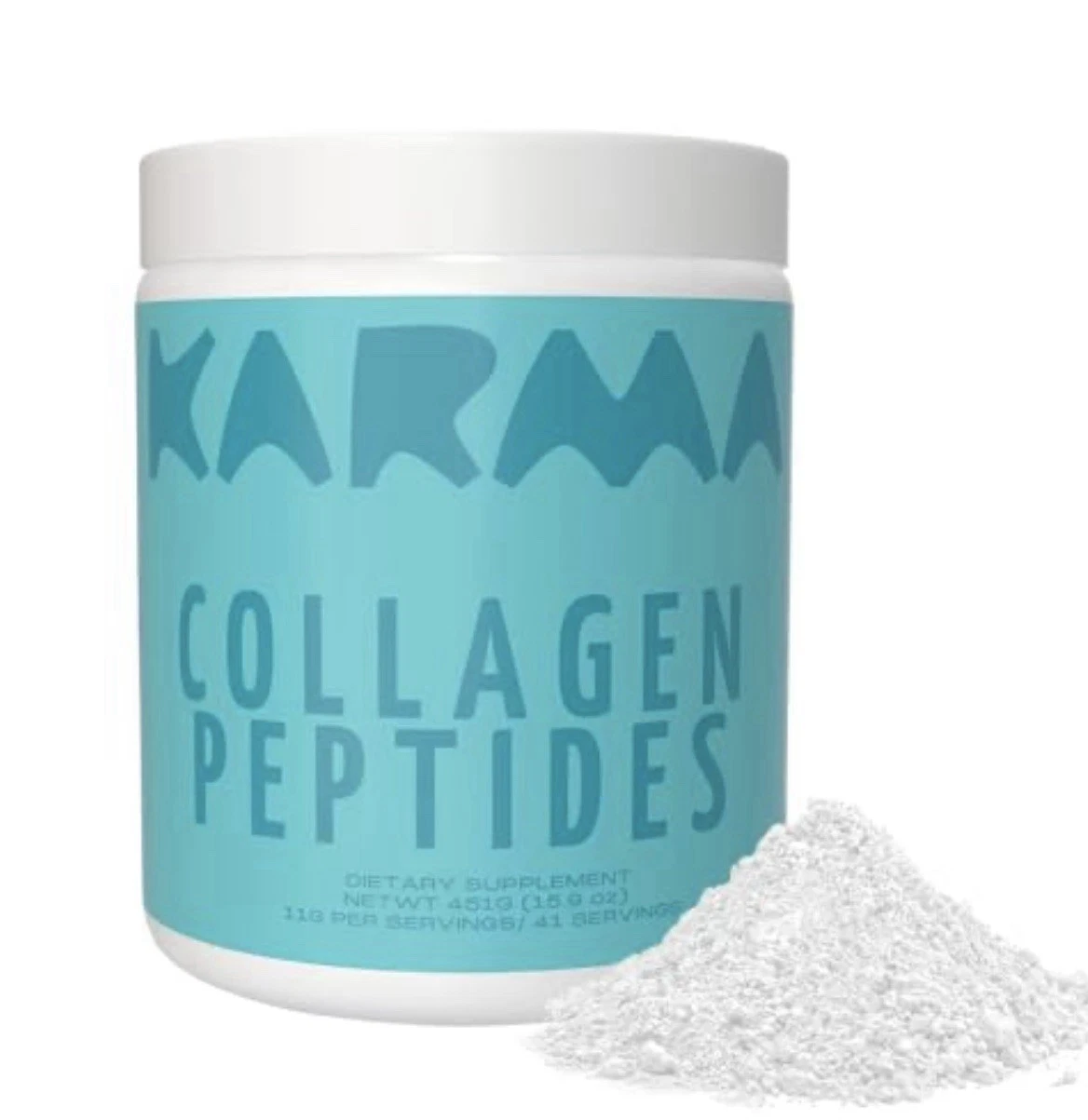 Unflavored Karma Collagen Peptides 15.9 oz, Exp 04/2026