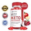 Activboost Activ Boost Keto ACV Gummies 1000MG Apple Cider Vinegar 60 Gummys