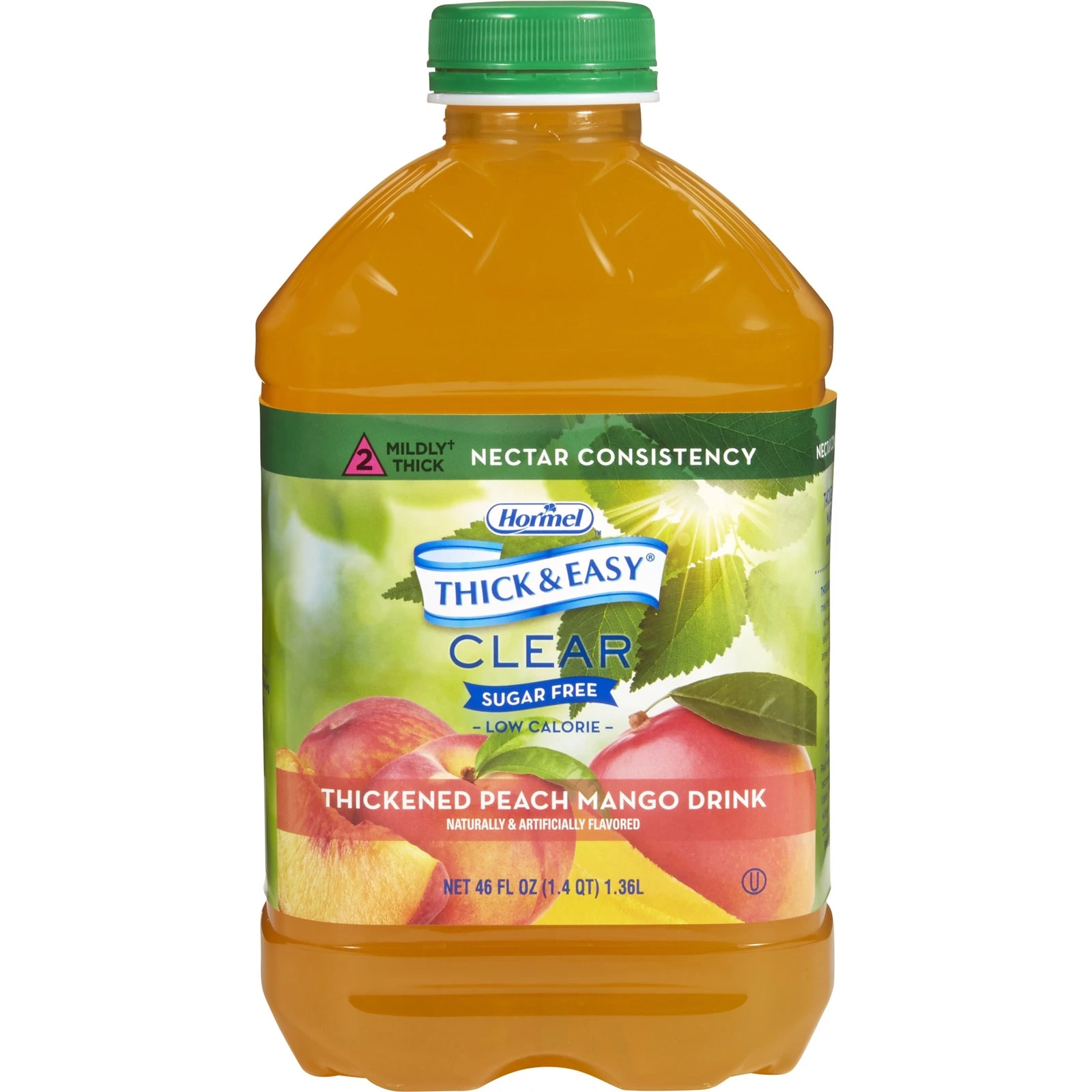 Thick & Easy Clear Thickened Beverage Peach Mango 46 oz. Bottle