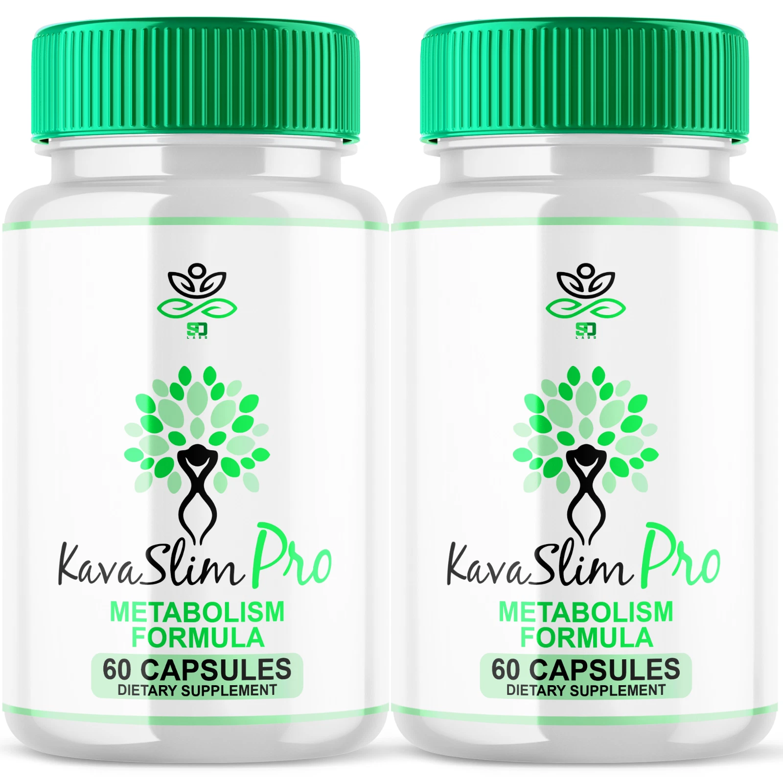 KavaSlim Pro Metabolism Capsules: Boost Your Energy and Wellness (2 Pack)