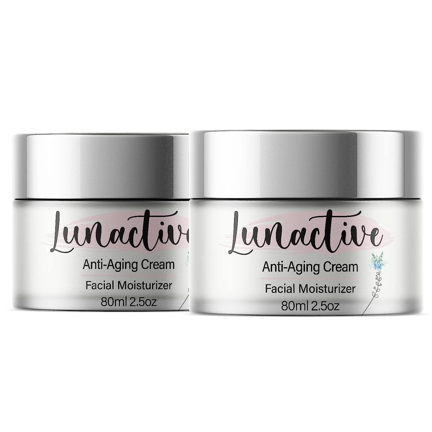 2 Pack-Lunactive Anti-Aging Cream For Wrinkle,Skin Tightening Facial Moisturizer