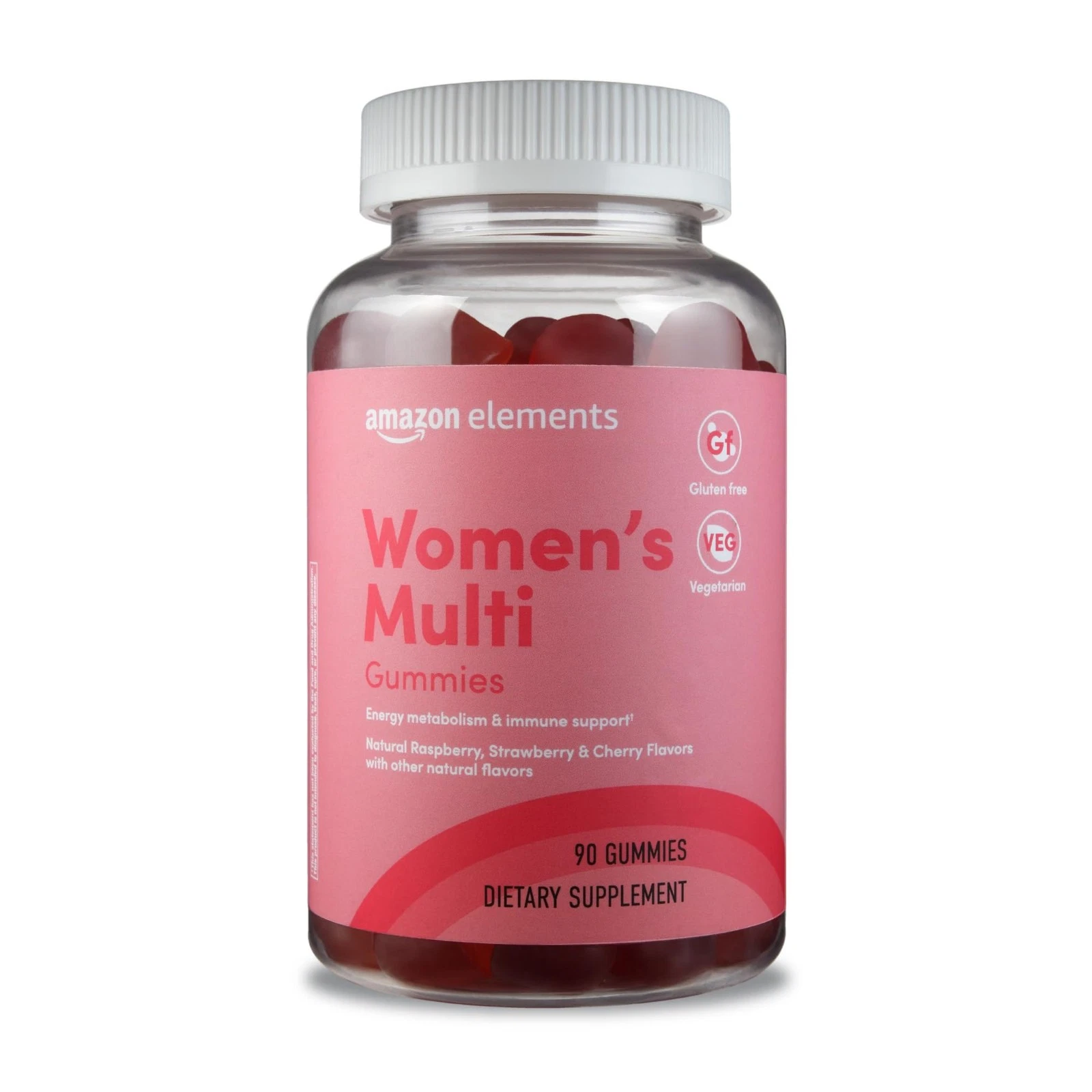 Amazon Elements - Adult Women�s Organic Multivitamins, 90 Gummies (30 servings),