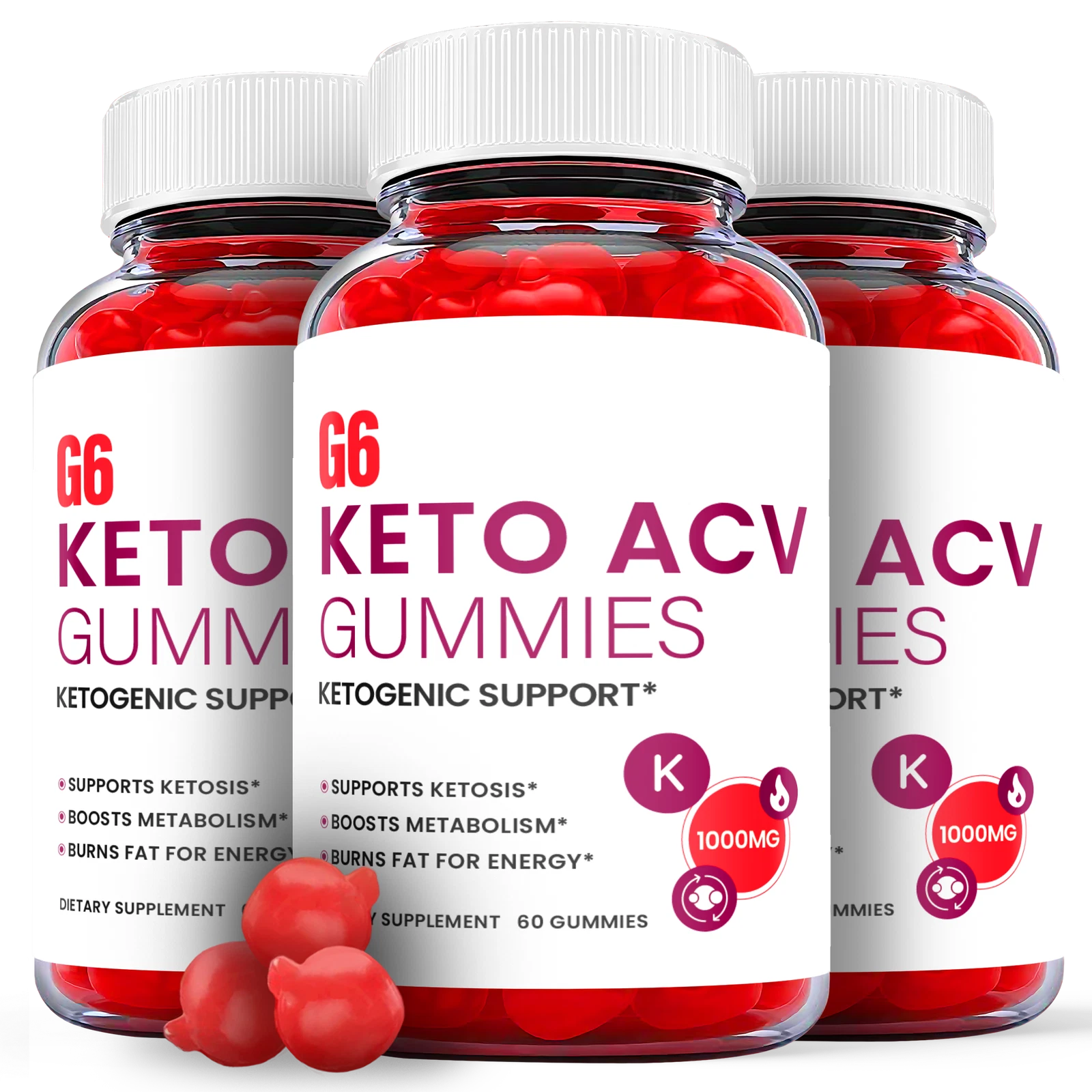 G6 Keto Gummies - G6 Keto ACV Gummys For Weight Loss ORIGINAL - 3 Pack