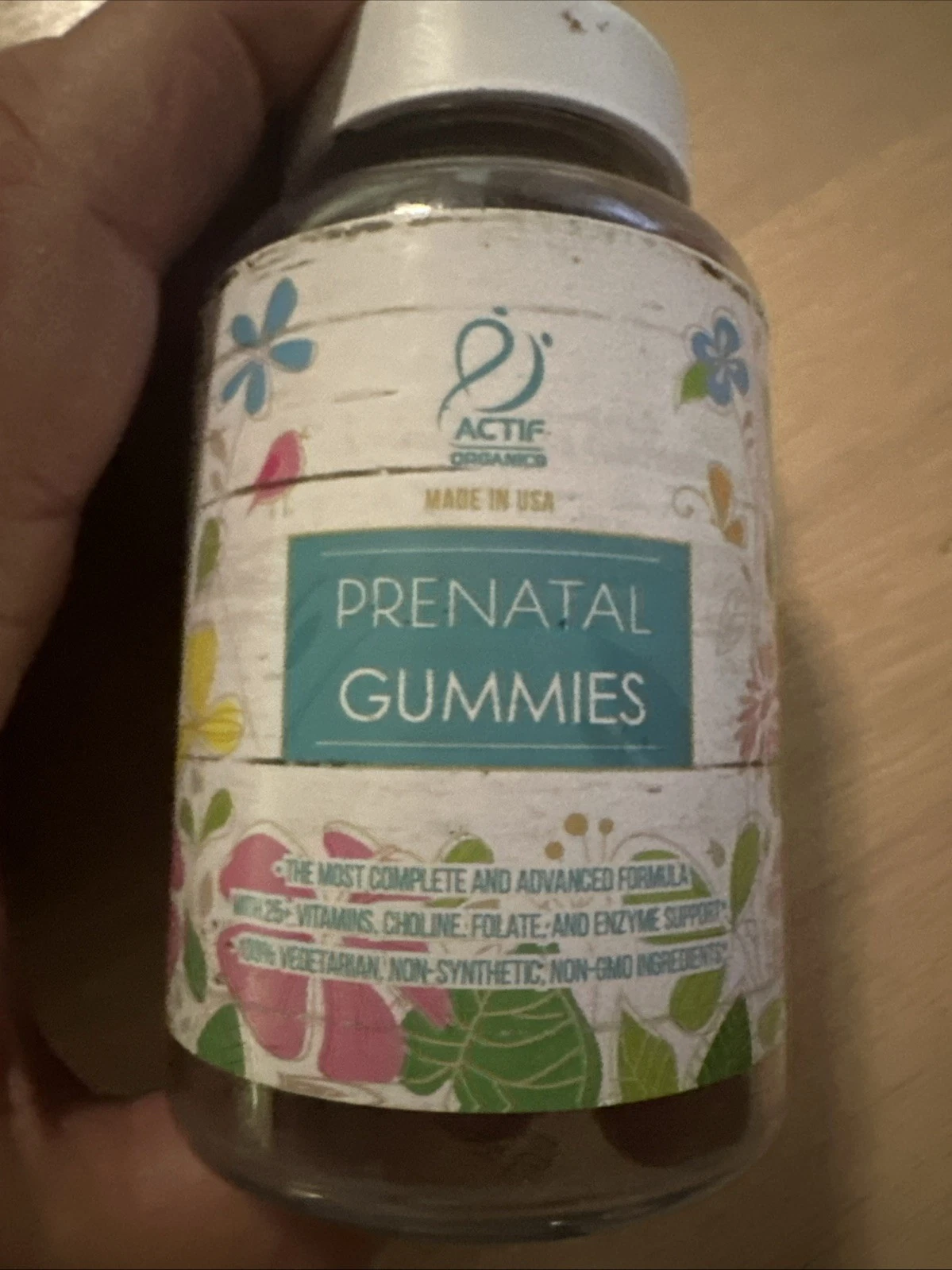 Organic Prenatal Gummies Organic Vitamins & Minerals 90ct. Exp 2/26 Sealed