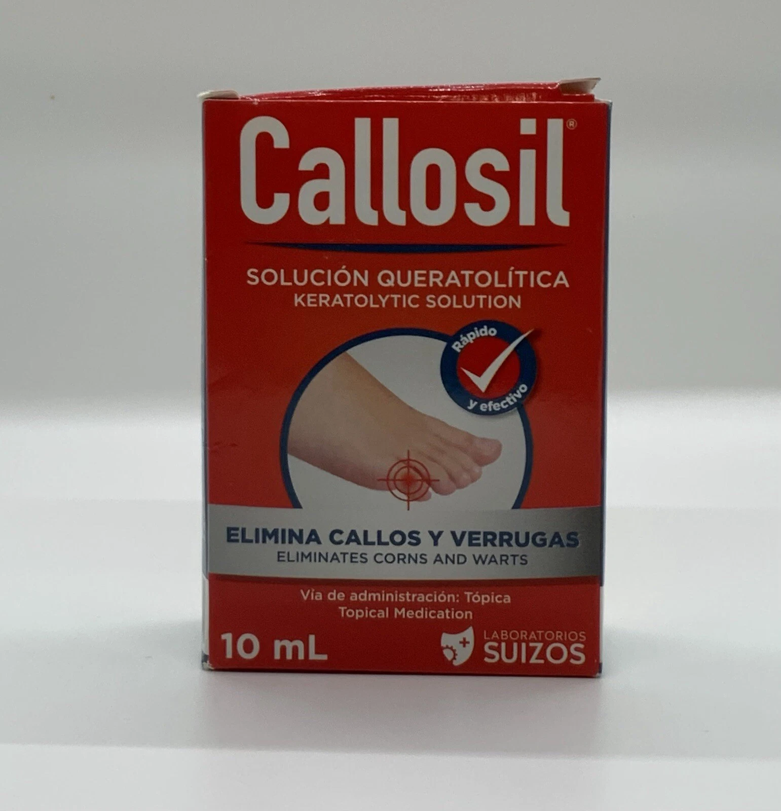 CALLOSIL KERATOLYTIC SOLUTION 10 ML , EXP 10/2025