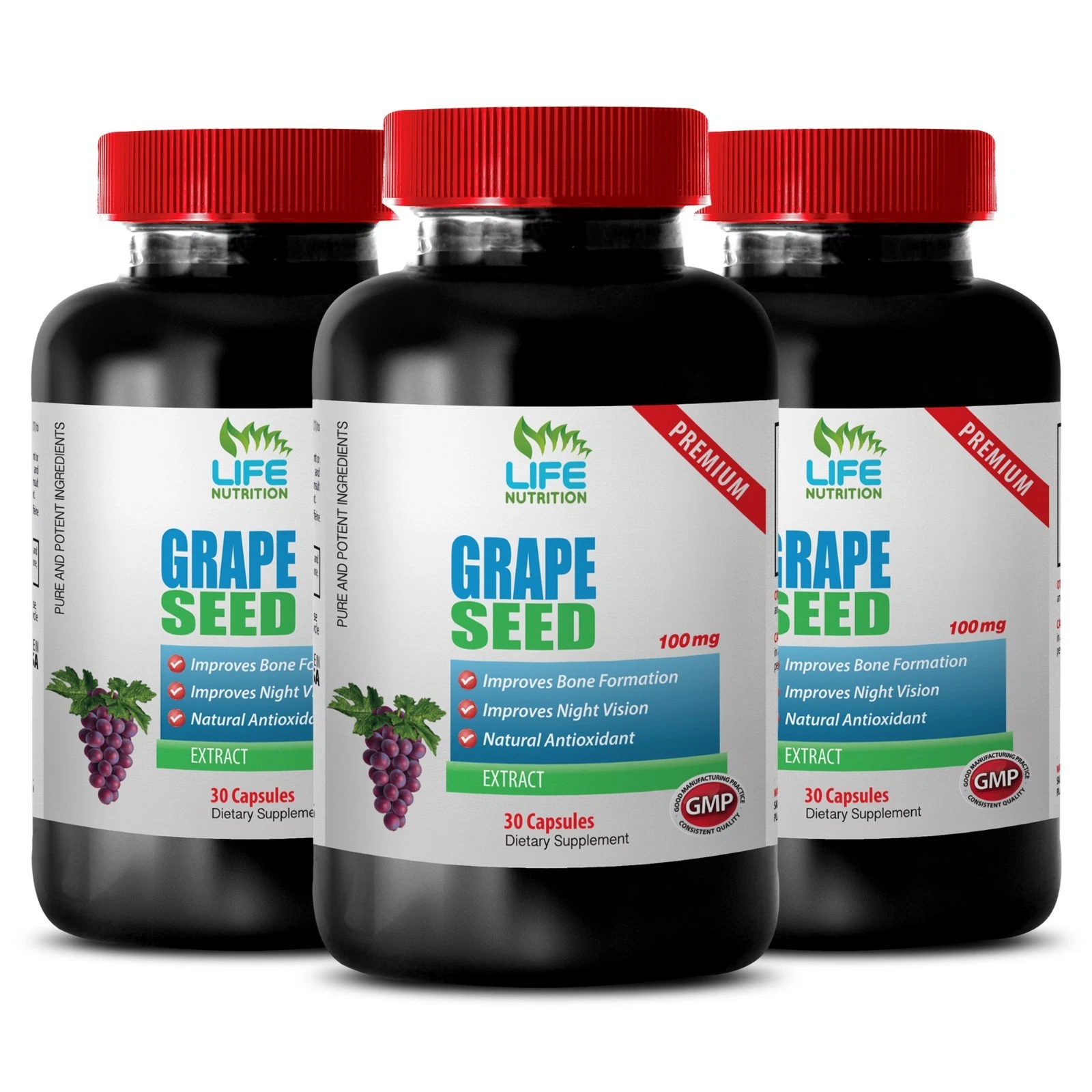 reduce blood pressure - GRAPE SEED EXTRACT 150mg - improve kidney function 3B