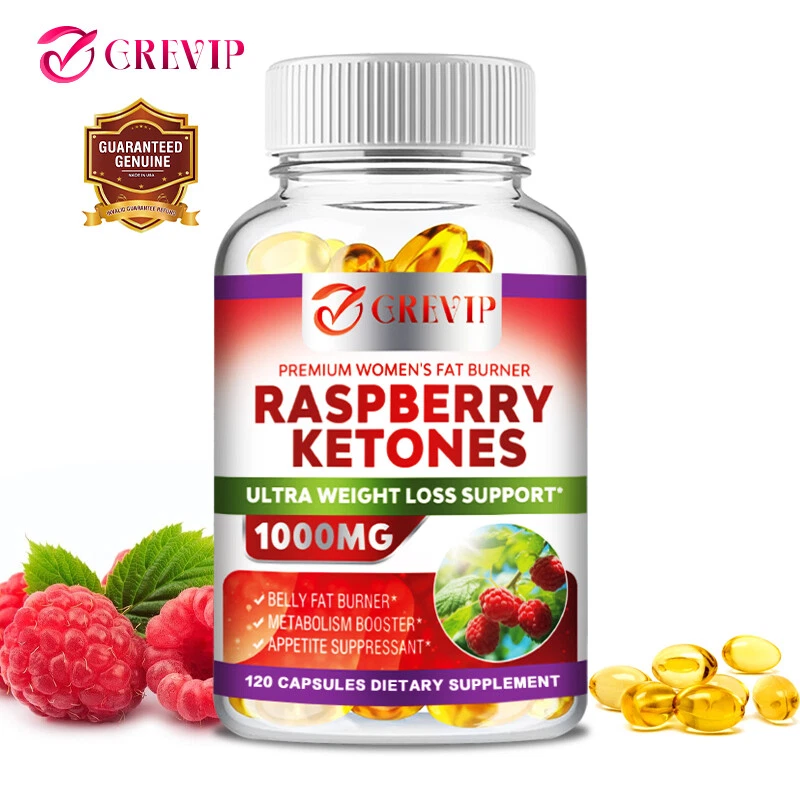 Raspberry Ketones 1000mg - Weight Loss, Appetite Control, Weight Management