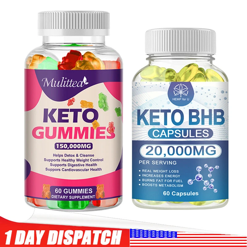 Keto BHB Gummies Best Weight Loss Fat Burner Carb Blocker Diet Pills